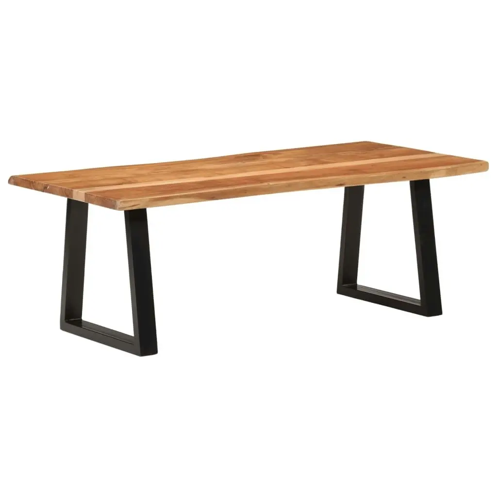 Coffee Table 110x55x40 cm Solid Wood Acacia 374951