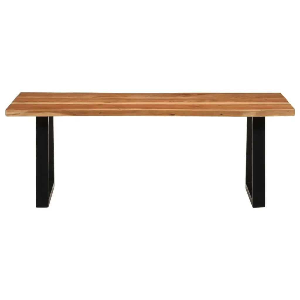 Coffee Table 110x55x40 cm Solid Wood Acacia 374951