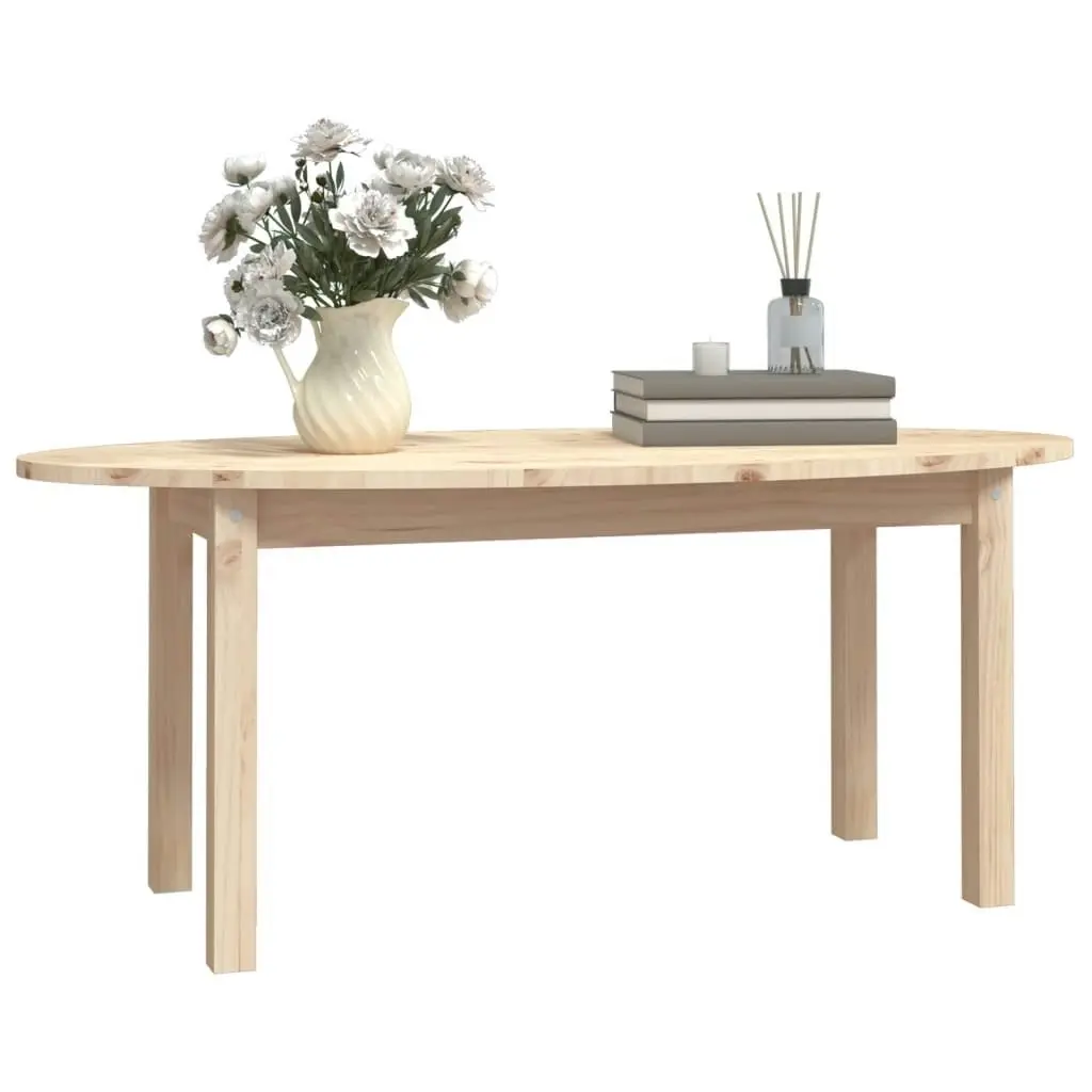 Coffee Table 110x55x45 cm Solid Wood Pine 822342