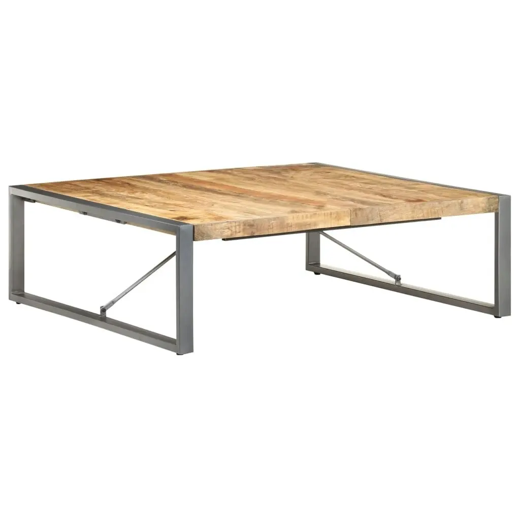 Coffee Table 120x120x40 cm Solid Wood Mango 321583