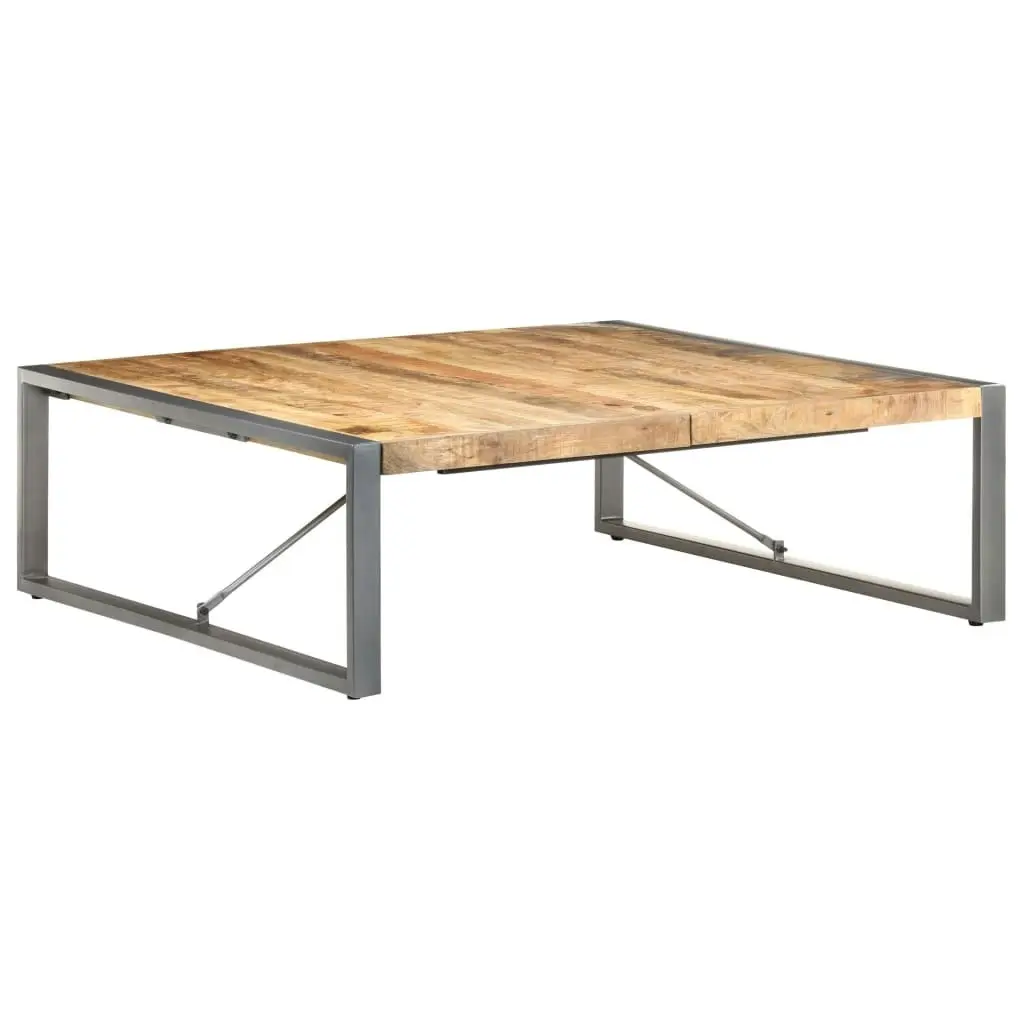 Coffee Table 120x120x40 cm Solid Wood Mango 321583