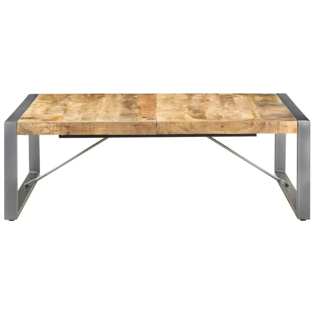 Coffee Table 120x120x40 cm Solid Wood Mango 321583