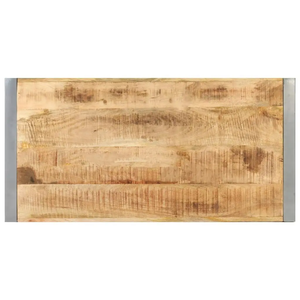 Coffee Table 120x60x40 cm Rough Mango Wood 321538