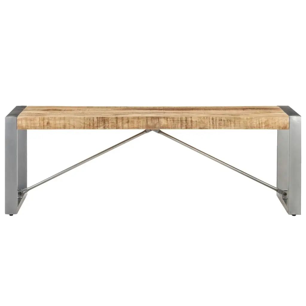 Coffee Table 120x60x40 cm Rough Mango Wood 321538