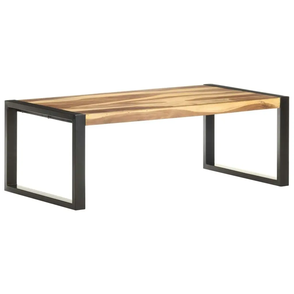 Coffee Table 110x60x40 cm Solid Wood with Sheesham Finish 321555