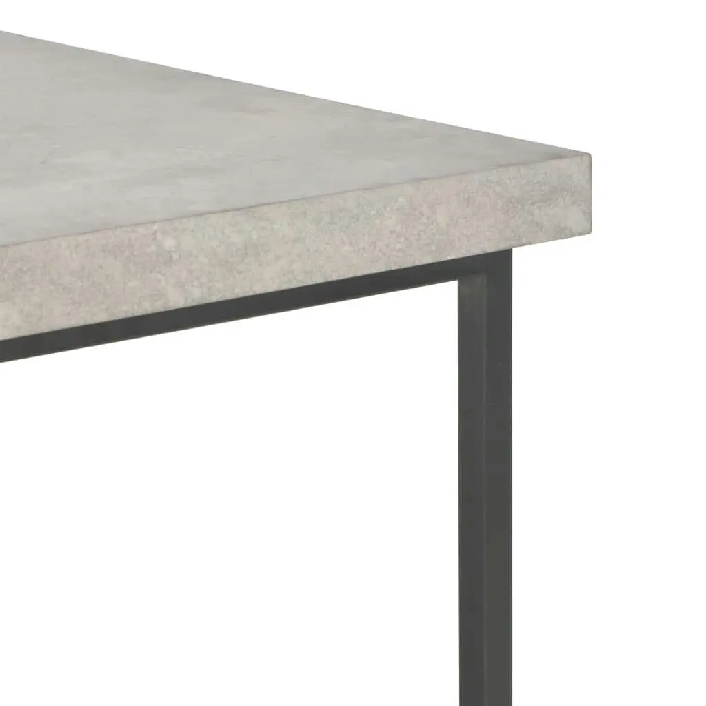 Coffee Table 55x55x53 cm Concrete Look 247374