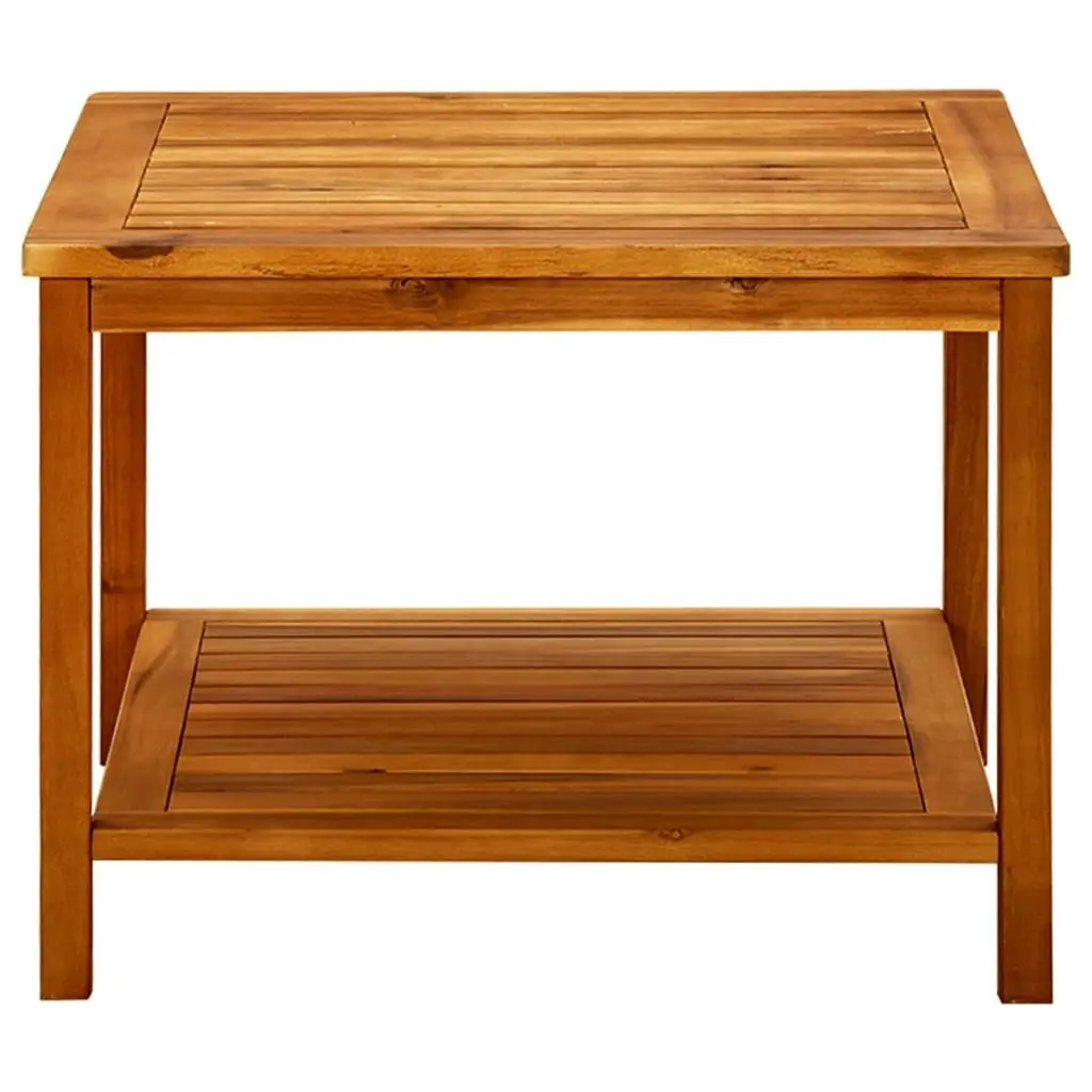 Coffee Table 60x60x45 cm Solid Acacia Wood 316403