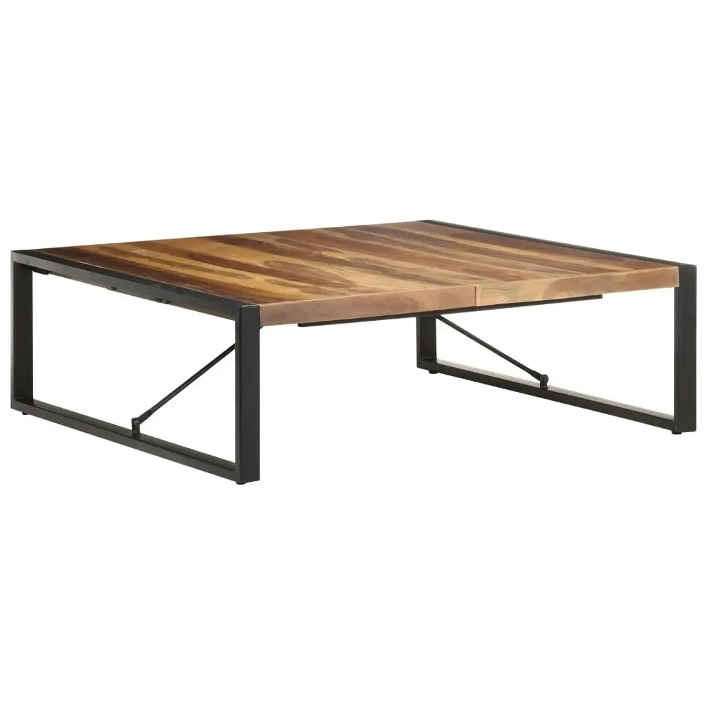 Coffee Table 120x120x40 cm Solid Wood with Sheesham Finish 321582