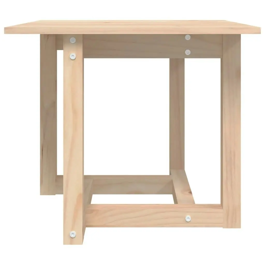 Coffee Table 50x50x45 cm Solid Wood Pine 822172