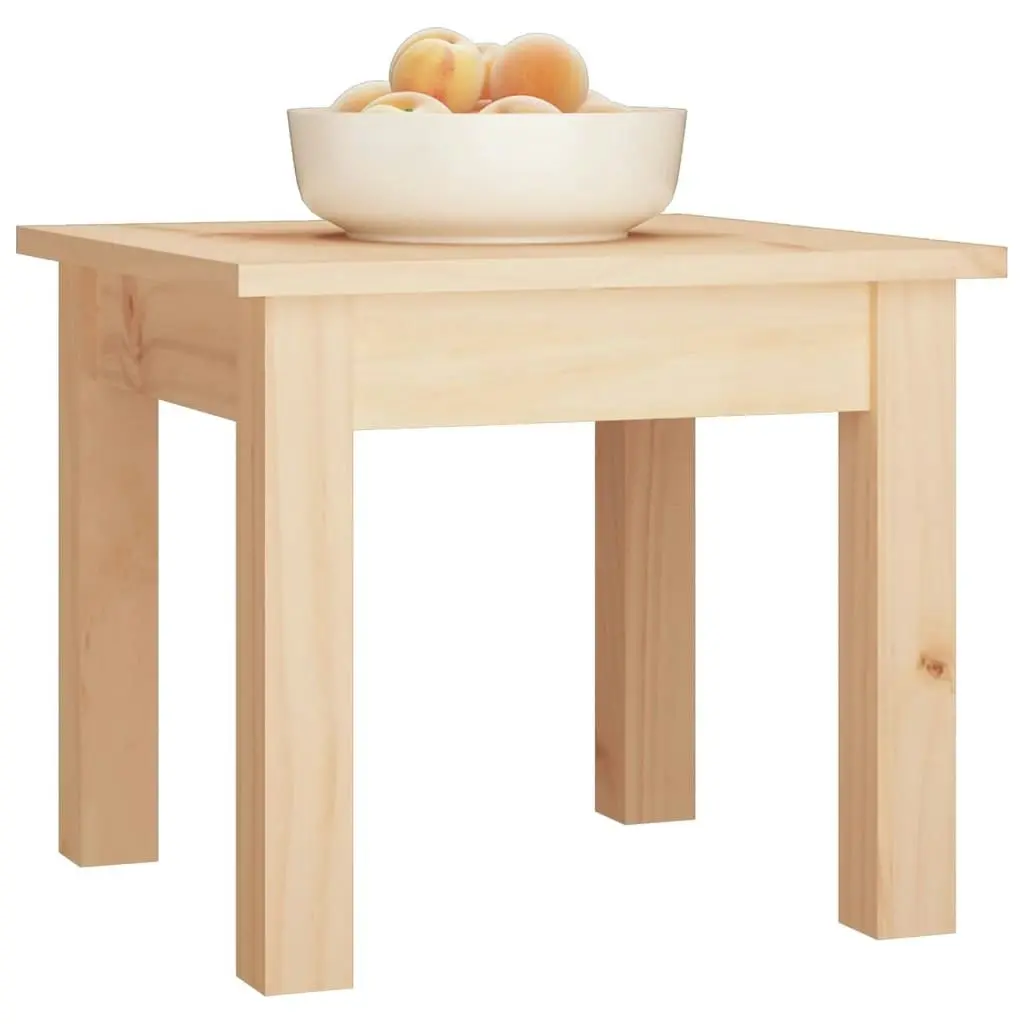 Coffee Table 35x35x30 cm Solid Wood Pine 814219