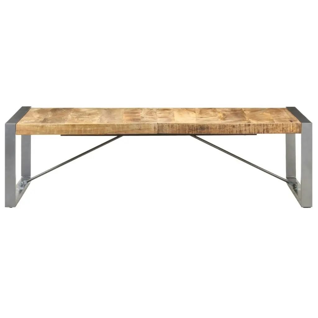 Coffee Table 140x70x40 cm Solid Wood Mango 321587