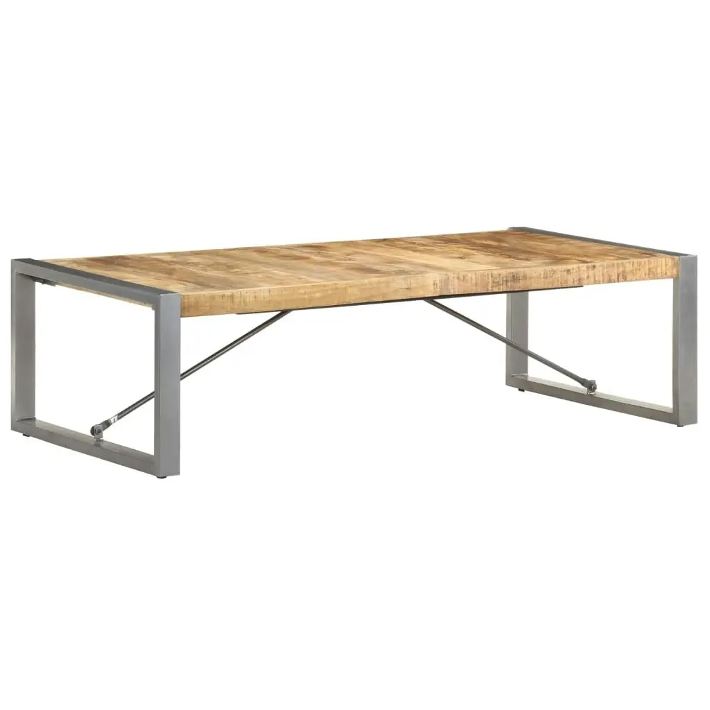 Coffee Table 140x70x40 cm Solid Wood Mango 321587