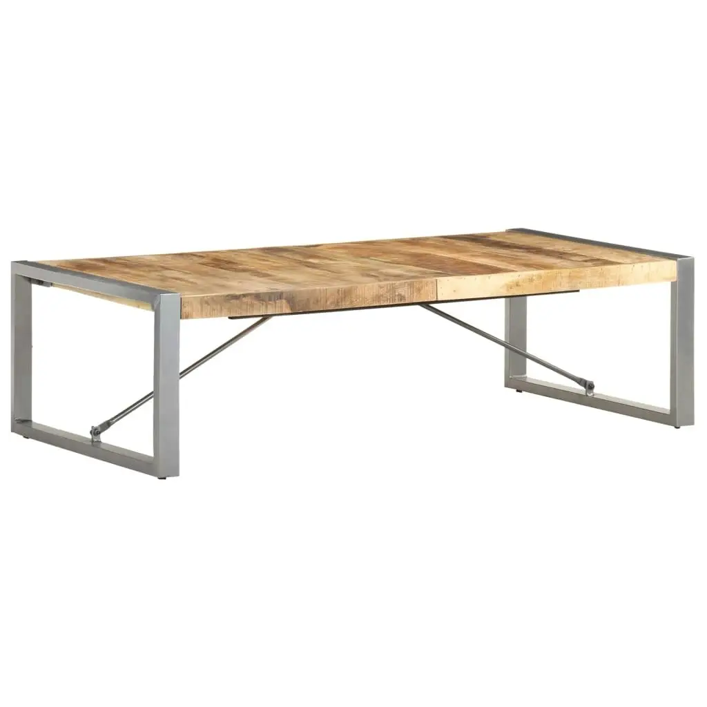 Coffee Table 140x70x40 cm Solid Wood Mango 321587