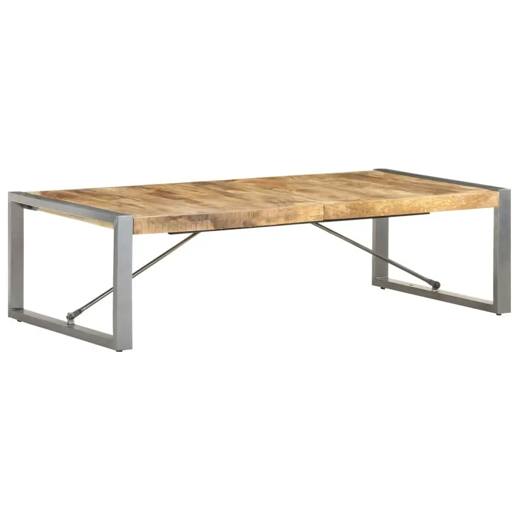 Coffee Table 140x70x40 cm Solid Wood Mango 321587