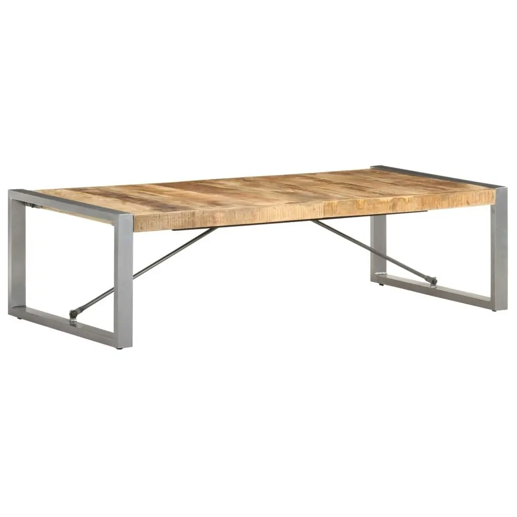 Coffee Table 140x70x40 cm Solid Wood Mango 321587