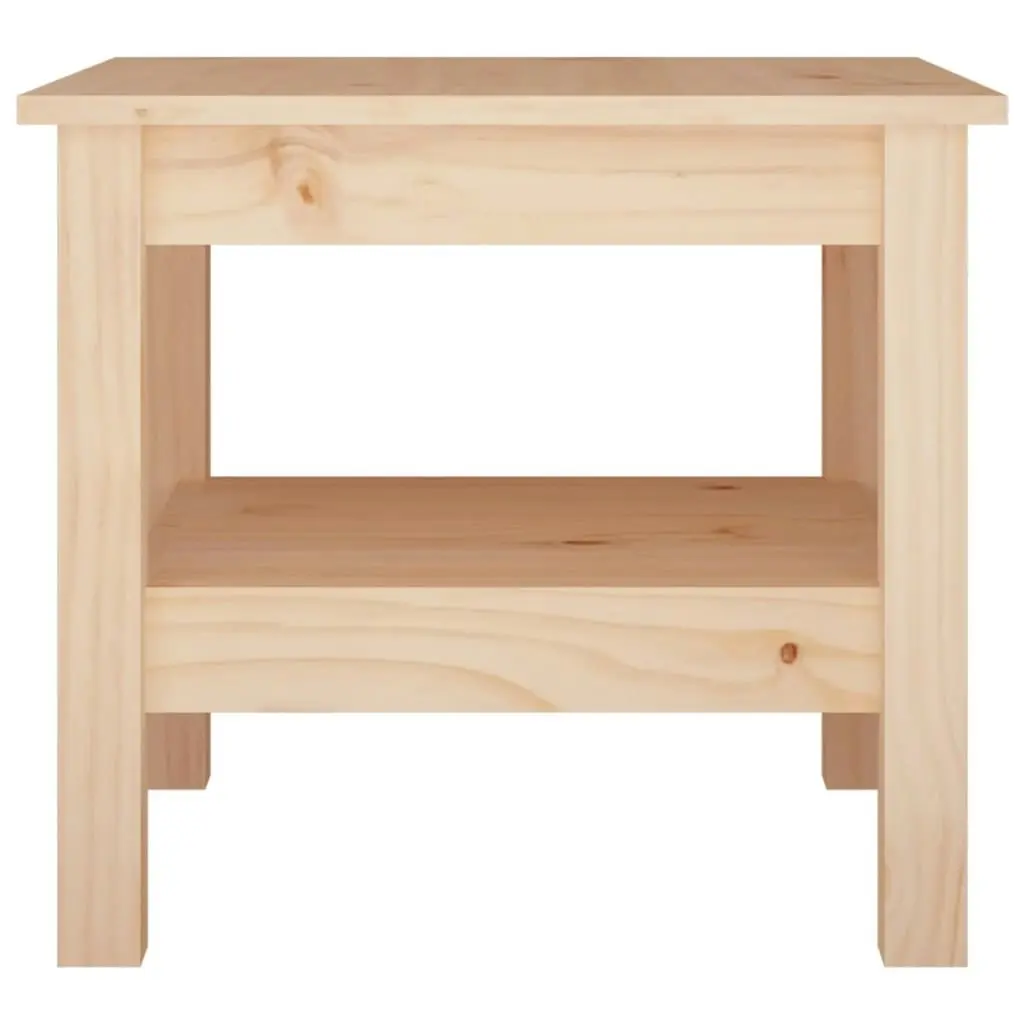 Coffee Table 45x45x40 cm Solid Wood Pine 814264