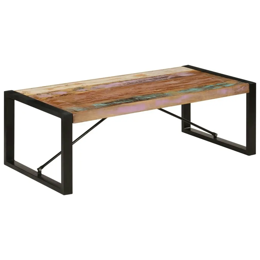 Coffee Table 120x60x40 cm Solid Reclaimed Wood 247425