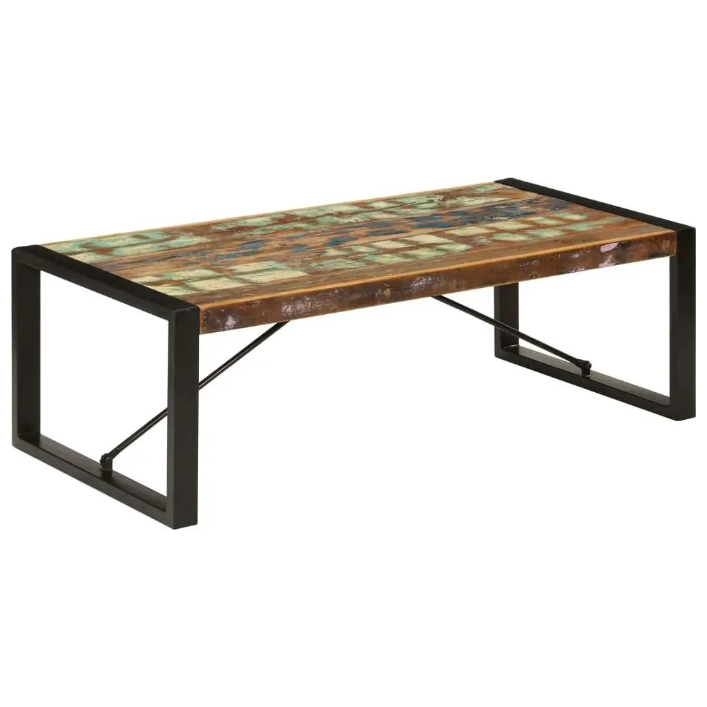 Coffee Table 120x60x40 cm Solid Reclaimed Wood 247425