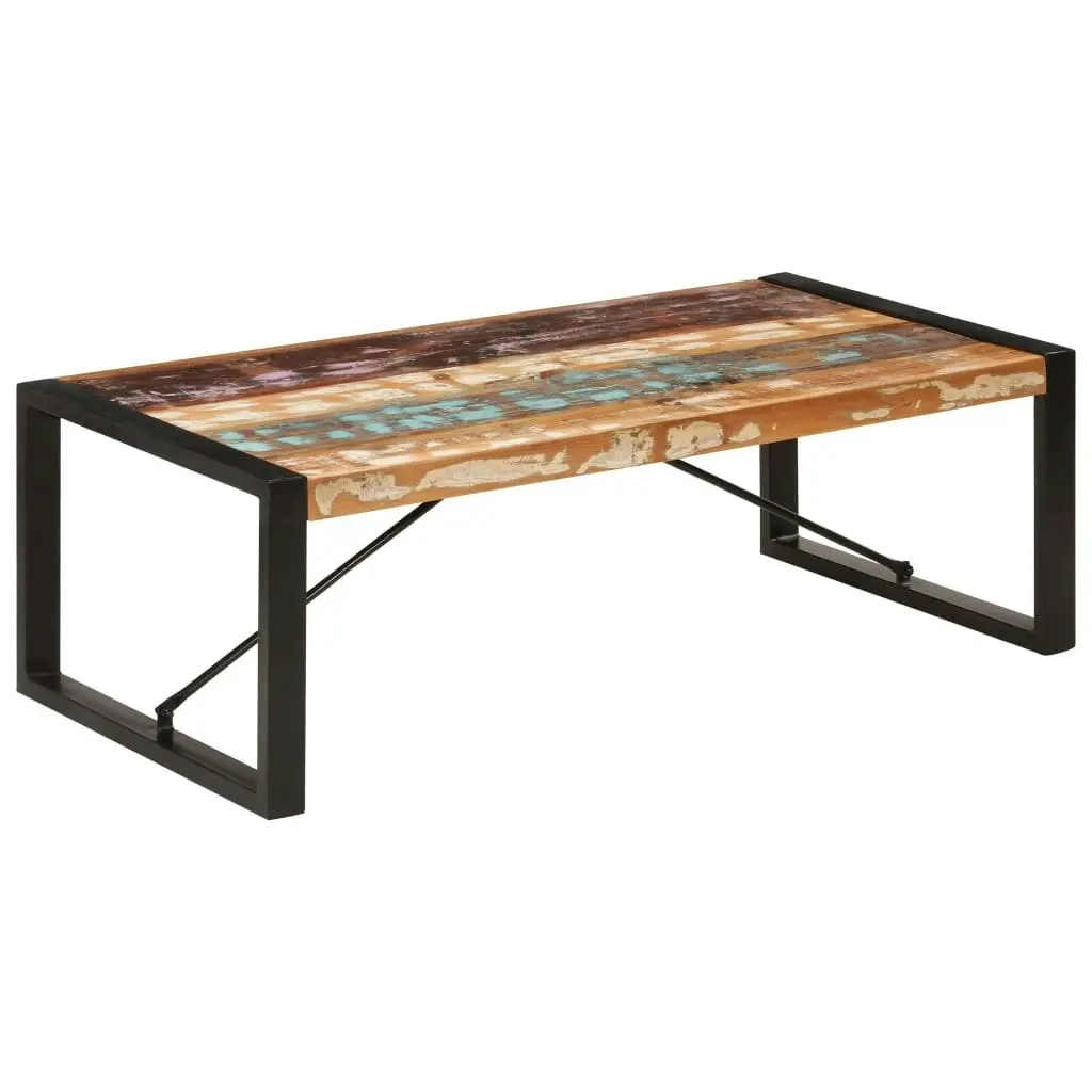 Coffee Table 120x60x40 cm Solid Reclaimed Wood 247425