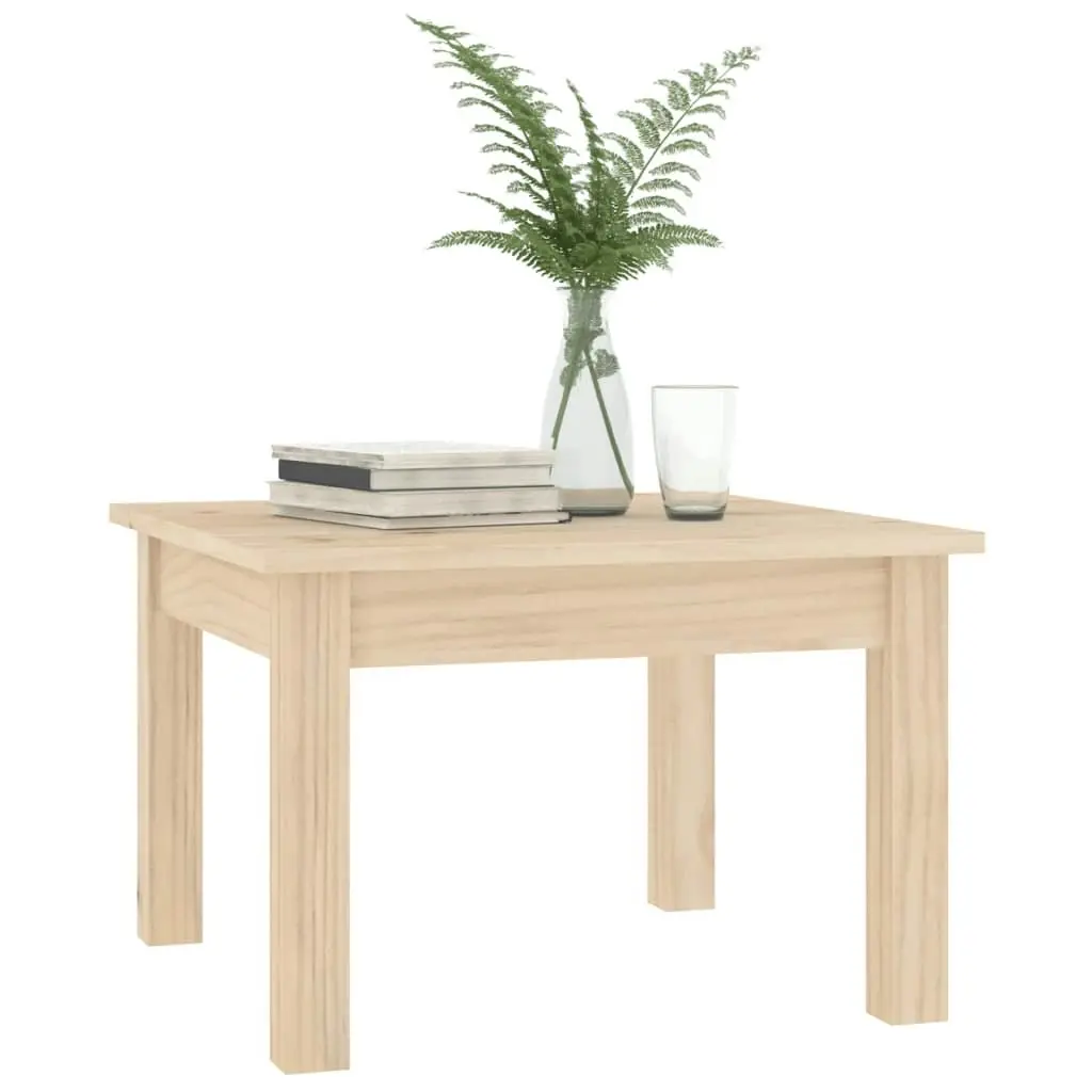 Coffee Table 45x45x30 cm Solid Wood Pine 814224