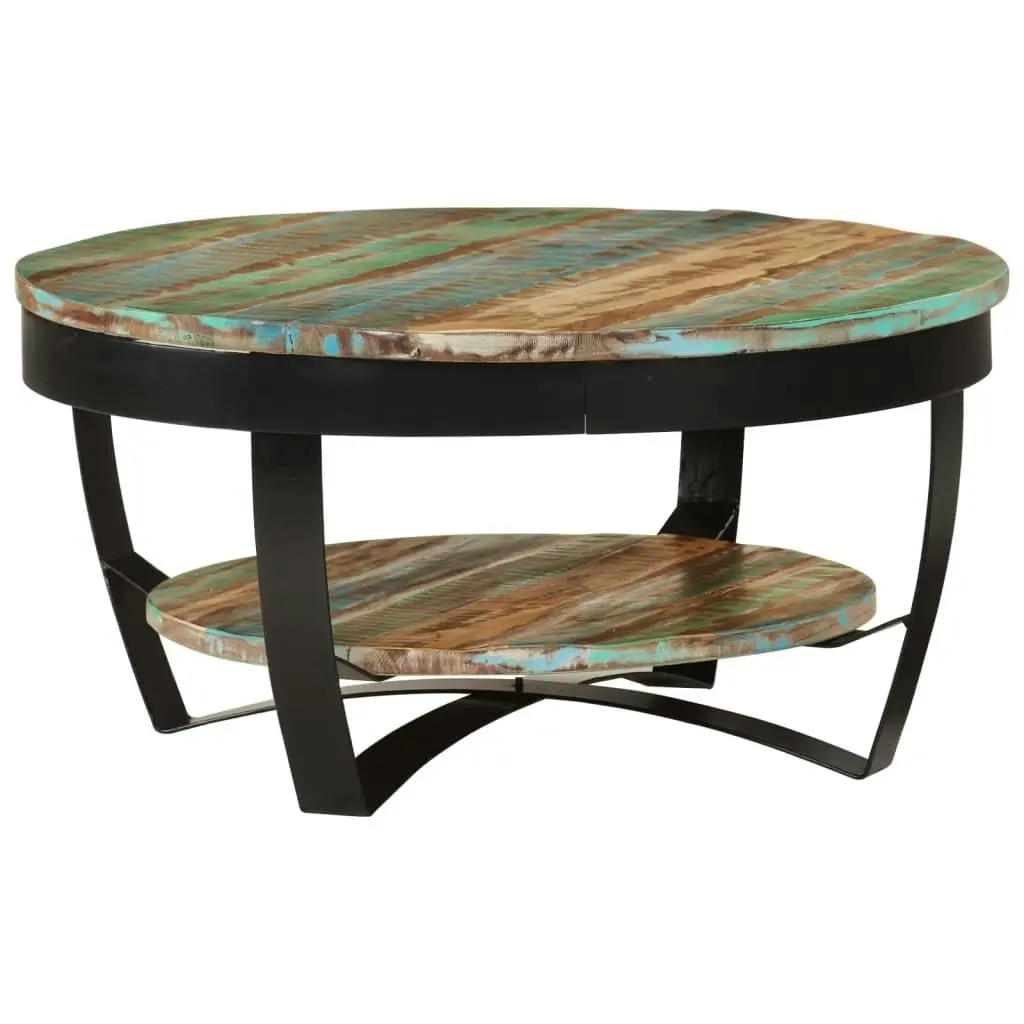 Coffee Table 65 cm Solid Reclaimed Wood 244674