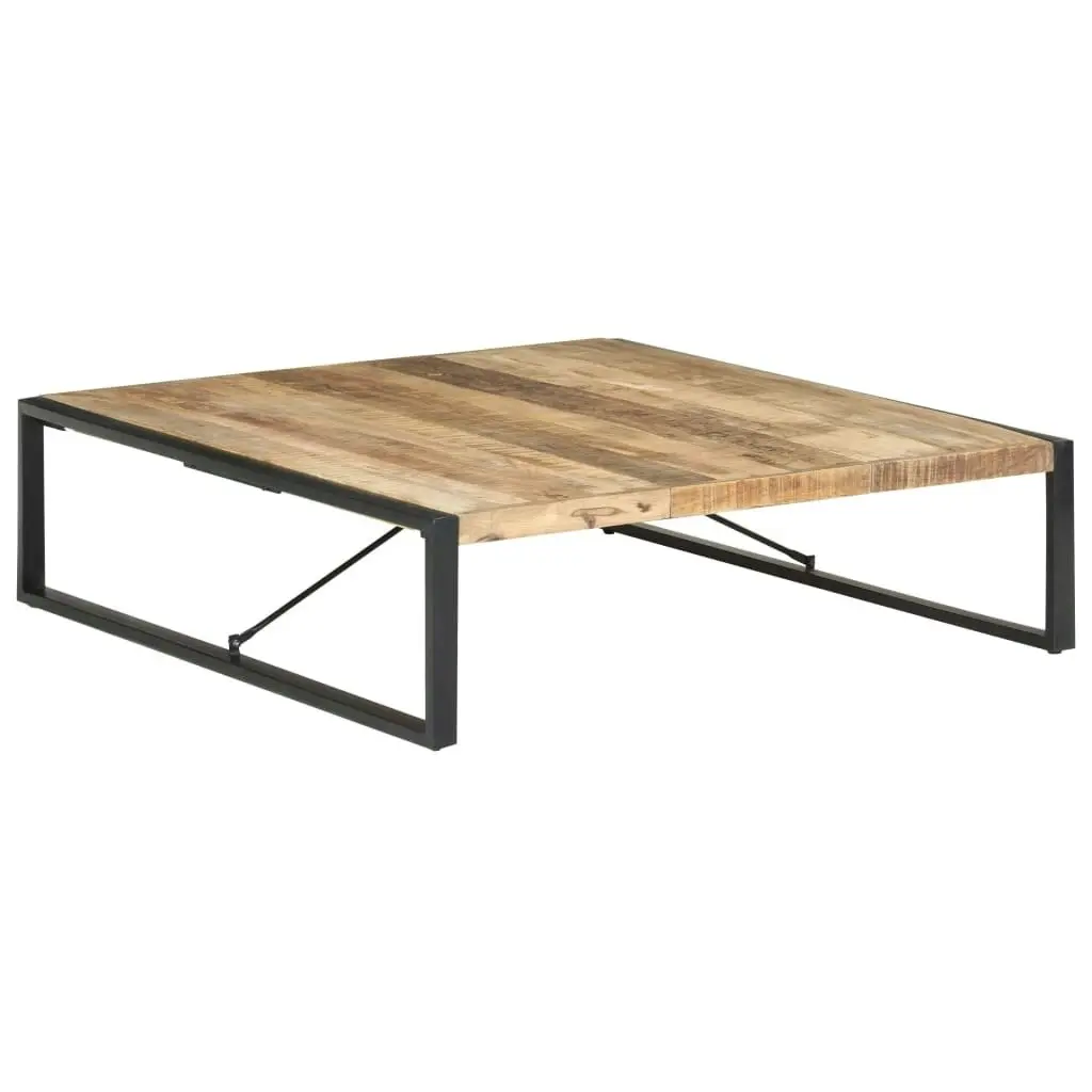 Coffee Table 140x140x40 cm Solid Wood Mango 321576