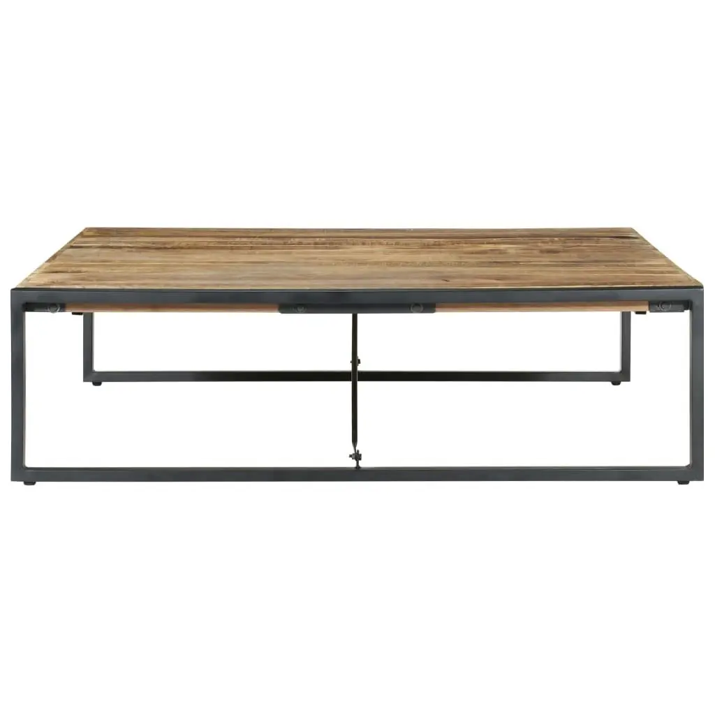 Coffee Table 140x140x40 cm Solid Wood Mango 321576