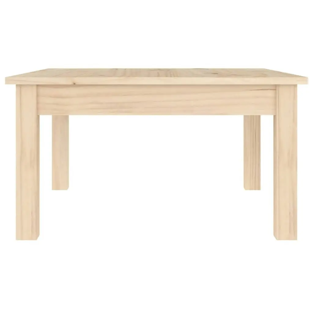 Coffee Table 55x55x30 cm Solid Wood Pine 814229