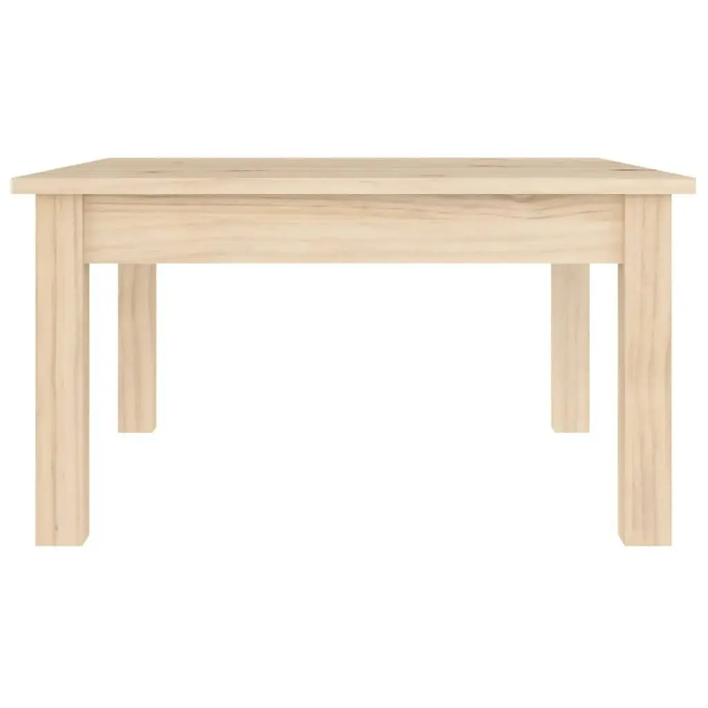 Coffee Table 55x55x30 cm Solid Wood Pine 814229