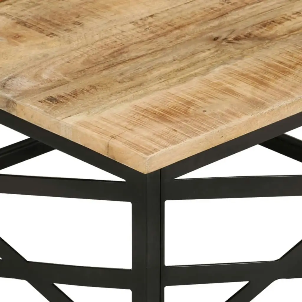 Coffee Table 68x68x35 cm Solid Mango Wood 287364