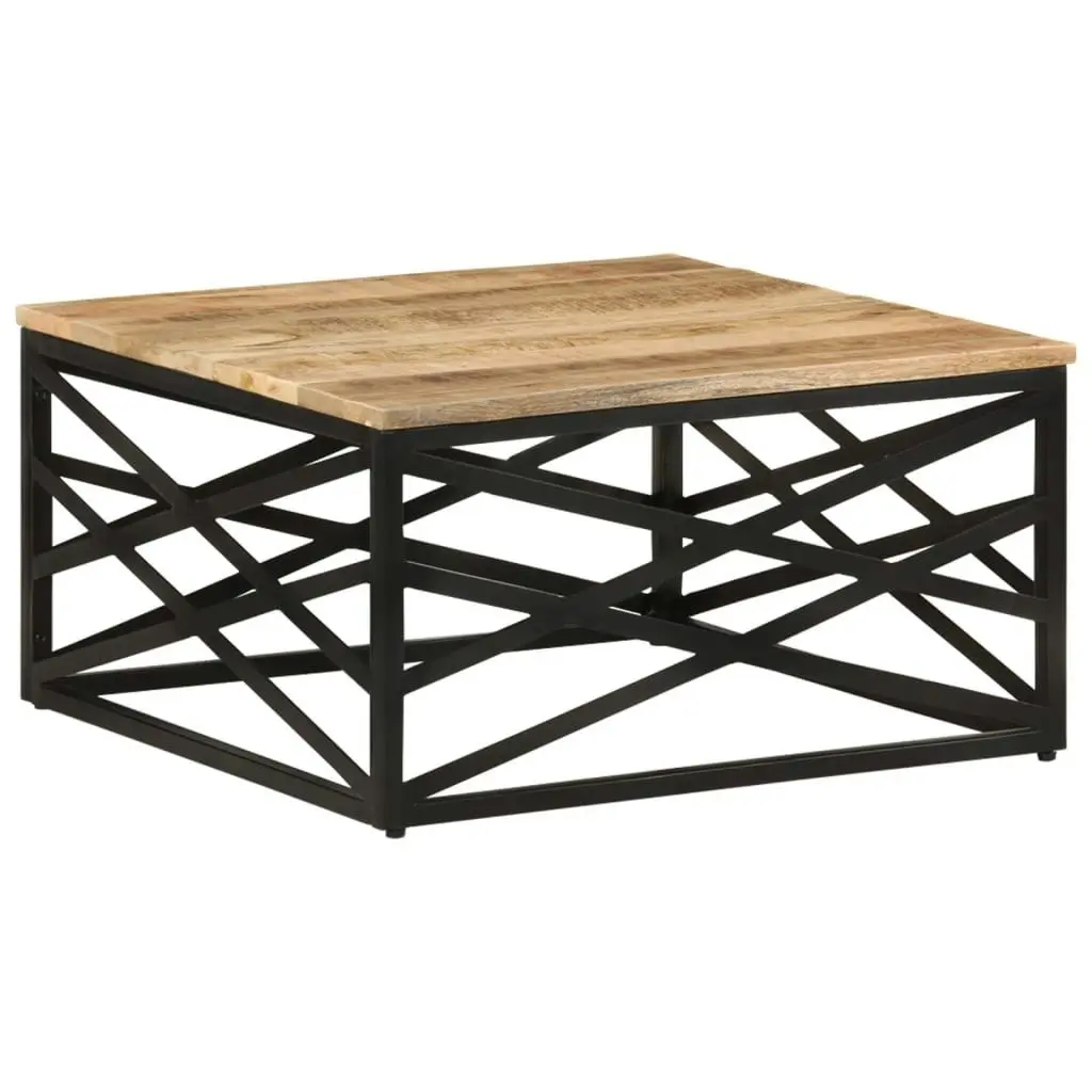 Coffee Table 68x68x35 cm Solid Mango Wood 287364