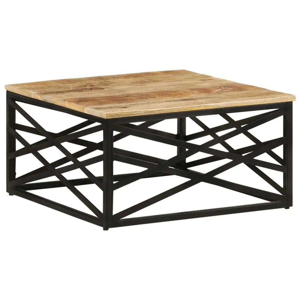 Coffee Table 68x68x35 cm Solid Mango Wood 287364