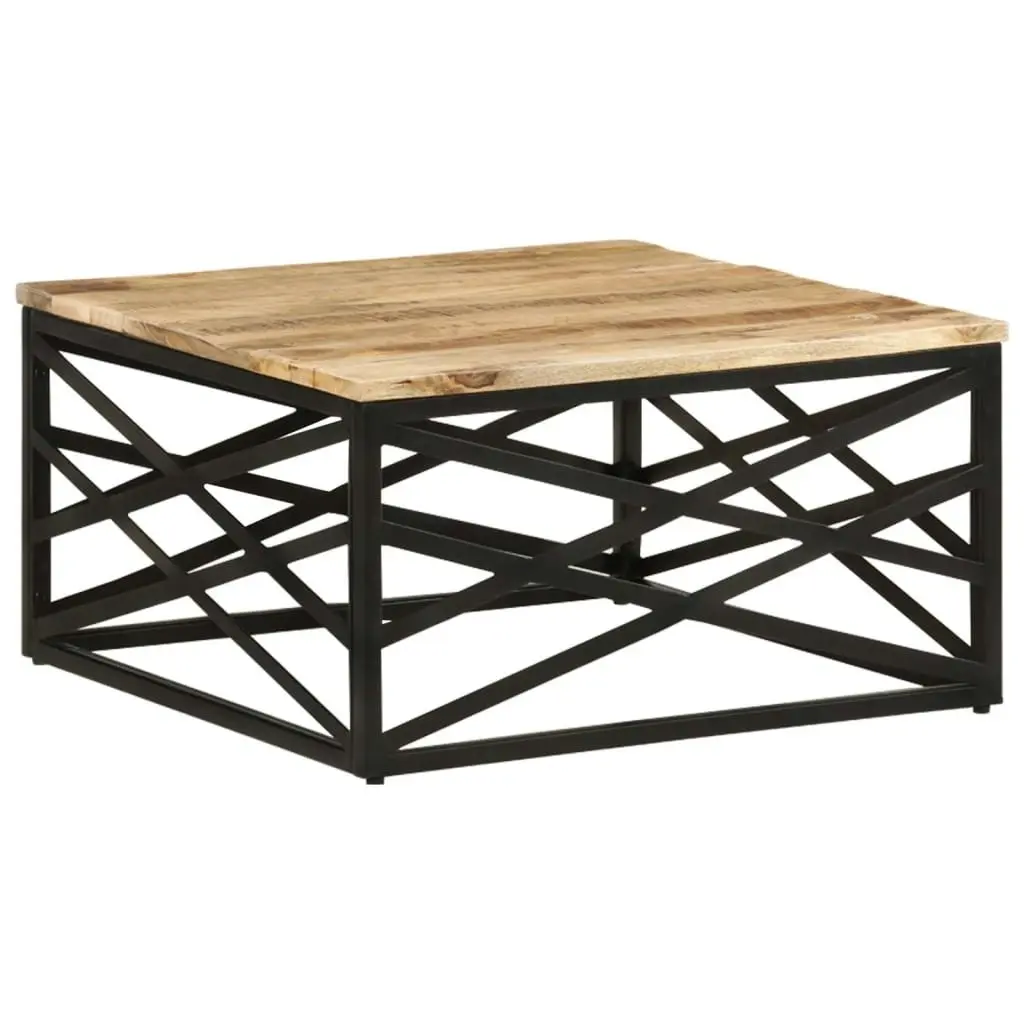 Coffee Table 68x68x35 cm Solid Mango Wood 287364