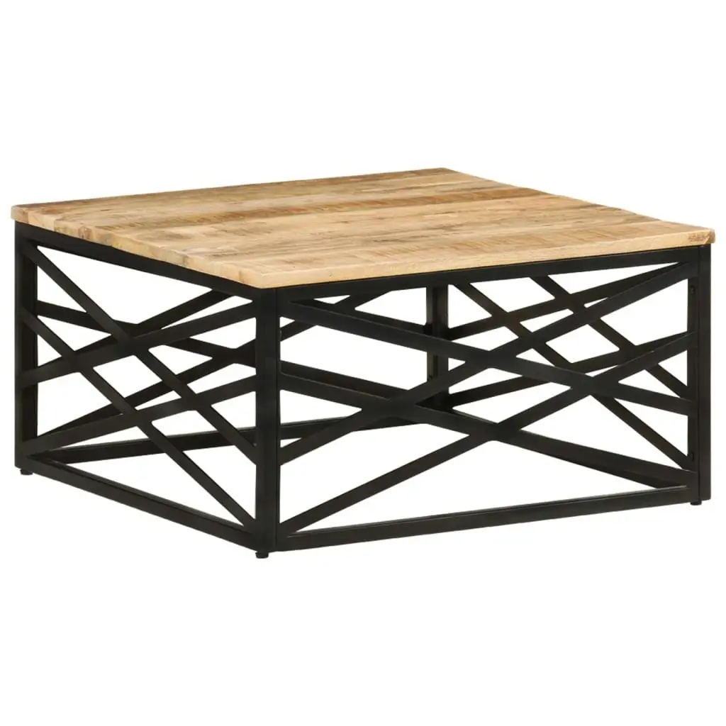 Coffee Table 68x68x35 cm Solid Mango Wood 287364