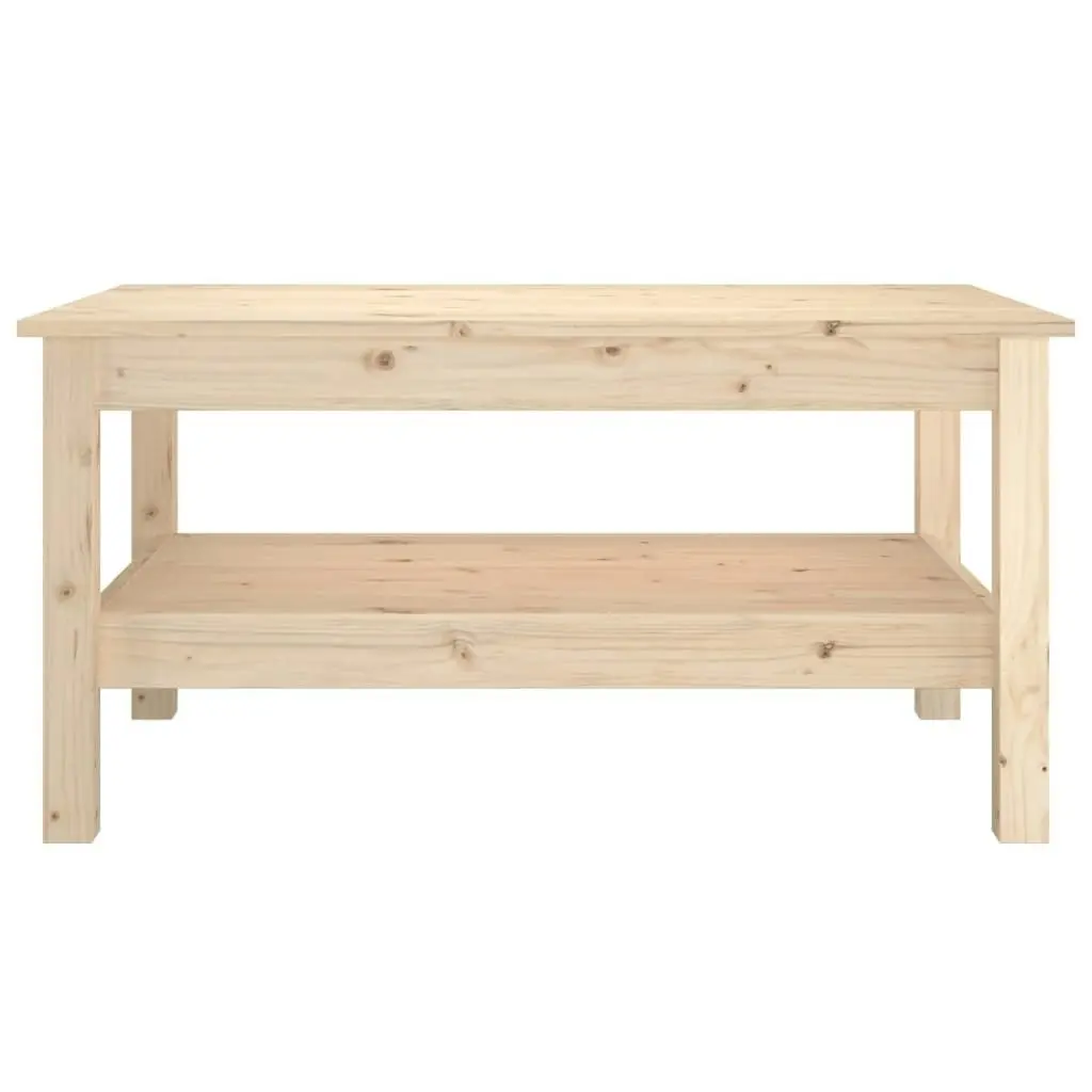 Coffee Table 80x50x40 cm Solid Wood Pine 814284