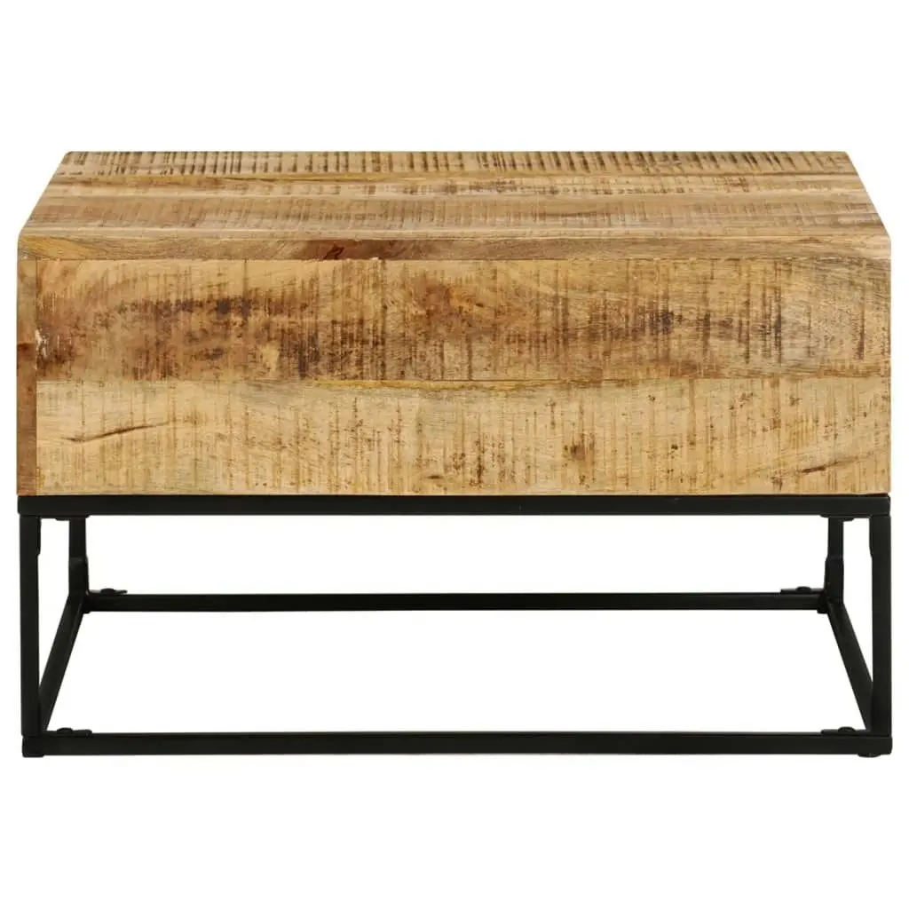 Coffee Table 68x68x41 cm Rough Mango Wood 320817