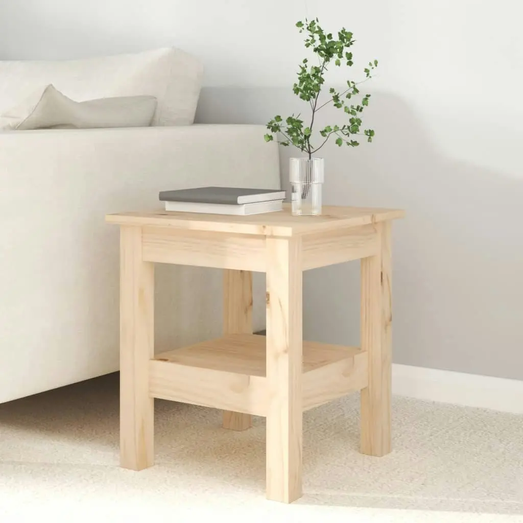 Coffee Table 35x35x40 cm Solid Wood Pine 814259