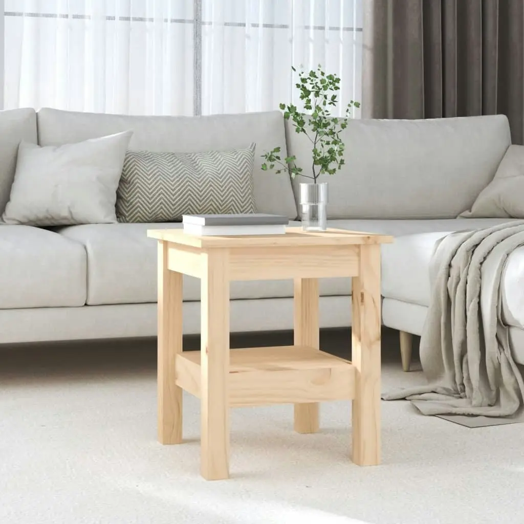 Coffee Table 35x35x40 cm Solid Wood Pine 814259