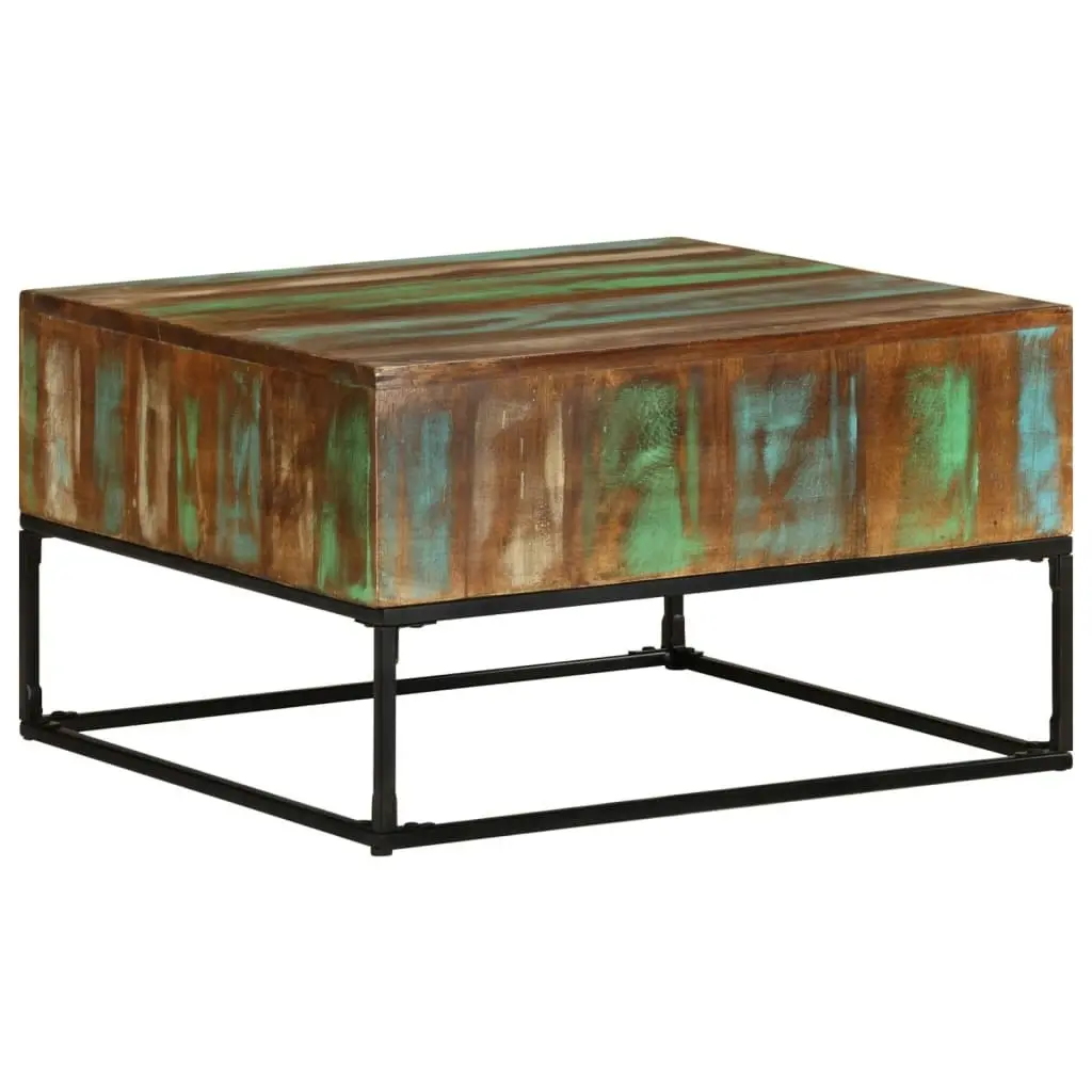 Coffee Table 68x68x41 cm Solid Reclaimed Wood 320819