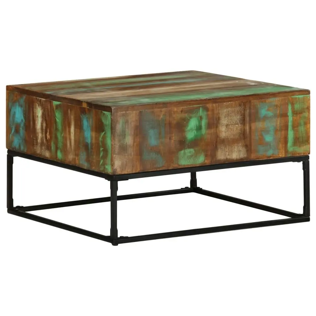 Coffee Table 68x68x41 cm Solid Reclaimed Wood 320819