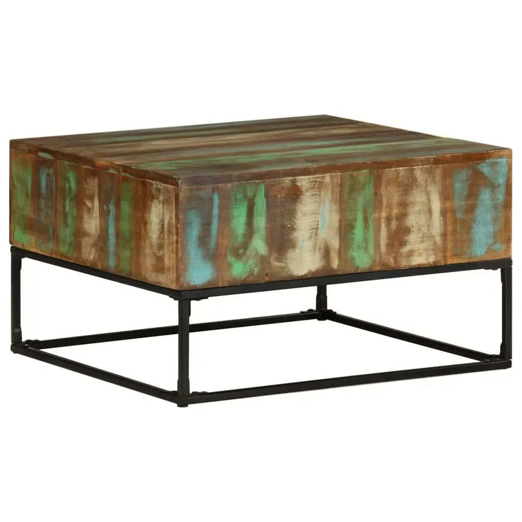 Coffee Table 68x68x41 cm Solid Reclaimed Wood 320819