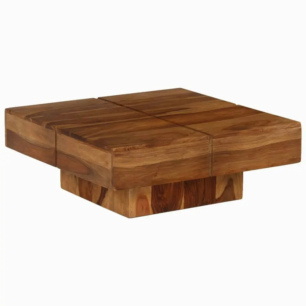 Coffee Table 80x80x30 cm Solid Wood Acacia 246250