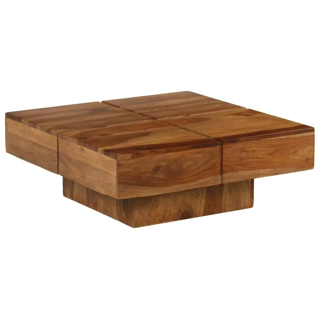 Coffee Table 80x80x30 cm Solid Wood Acacia 246250