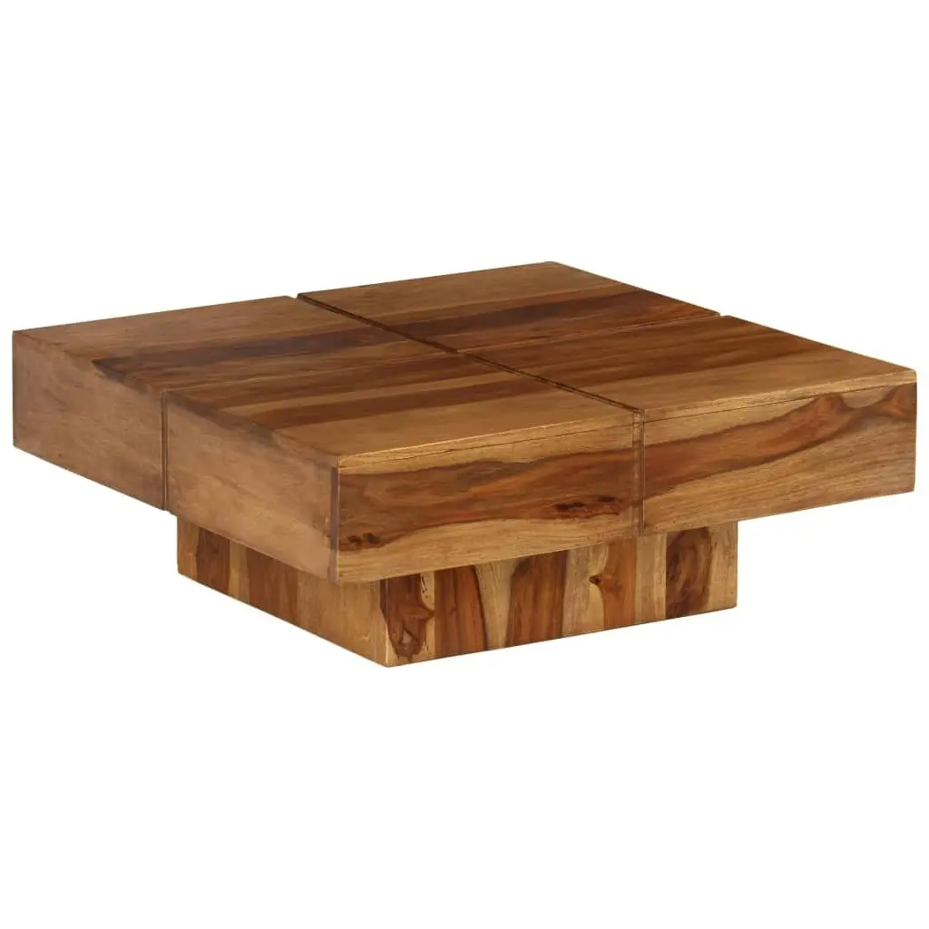 Coffee Table 80x80x30 cm Solid Wood Acacia 246250