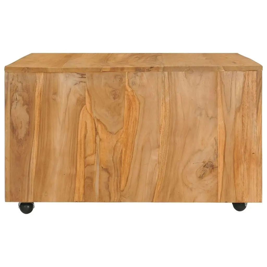 Coffee Table 80x80x40 cm Solid Teak Wood 288896