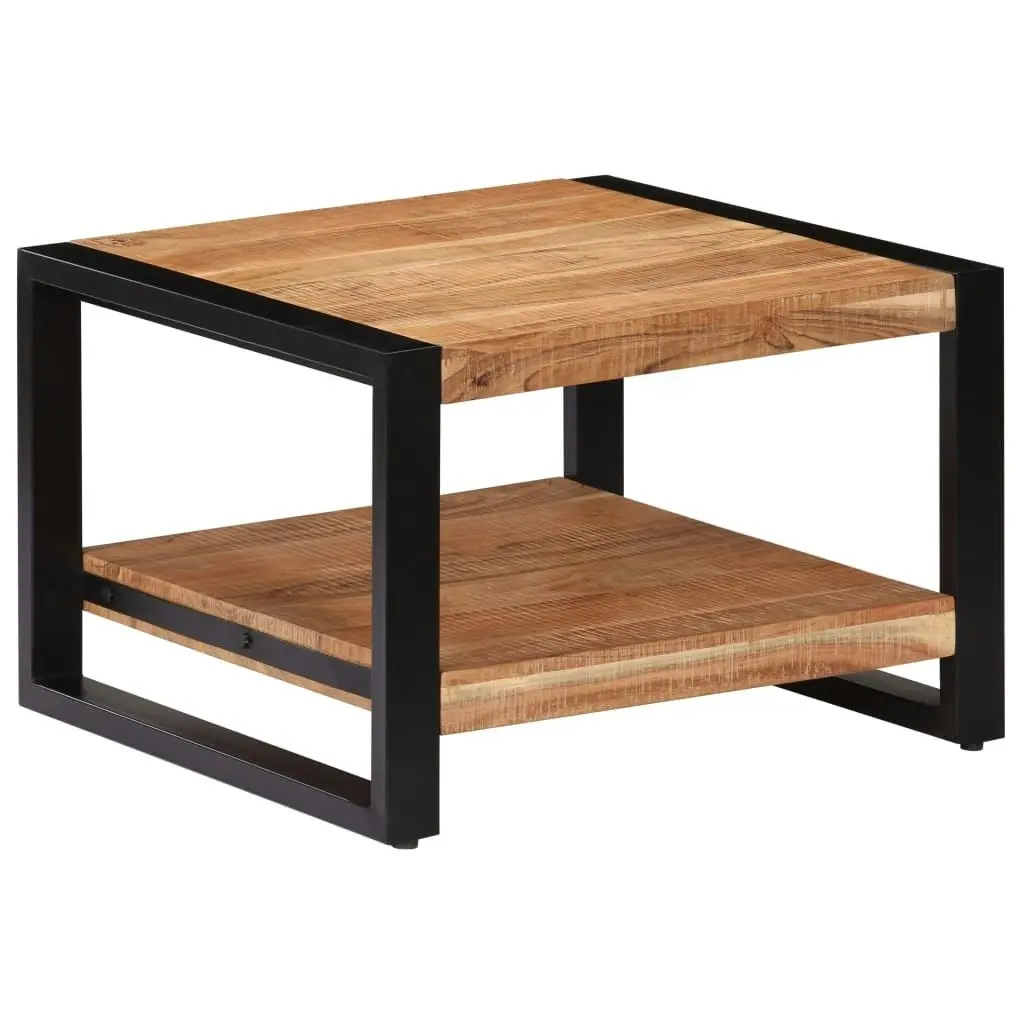 Coffee Table 60x60x40 cm Solid Acacia Wood 247586