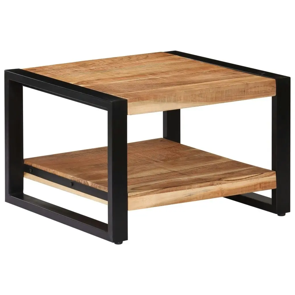 Coffee Table 60x60x40 cm Solid Acacia Wood 247586