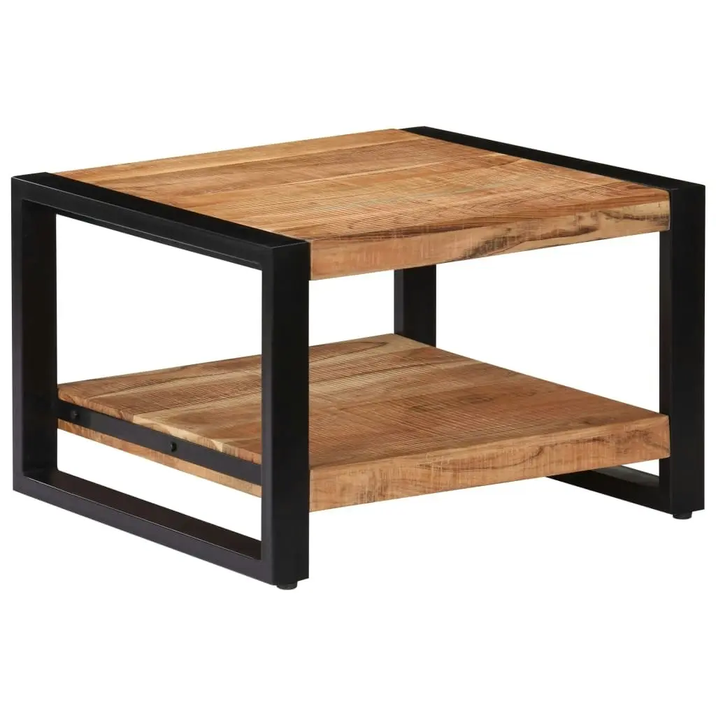 Coffee Table 60x60x40 cm Solid Acacia Wood 247586