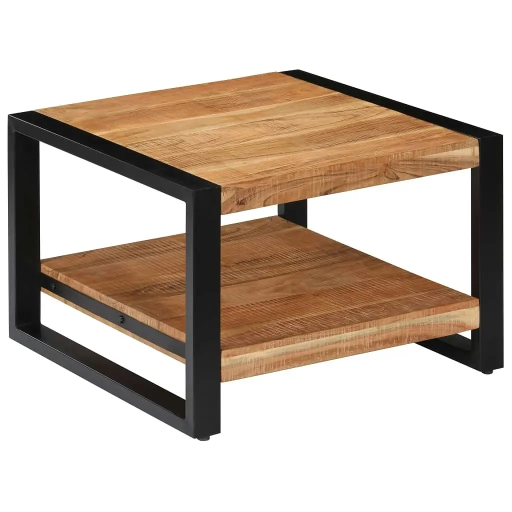 Coffee Table 60x60x40 cm Solid Acacia Wood 247586