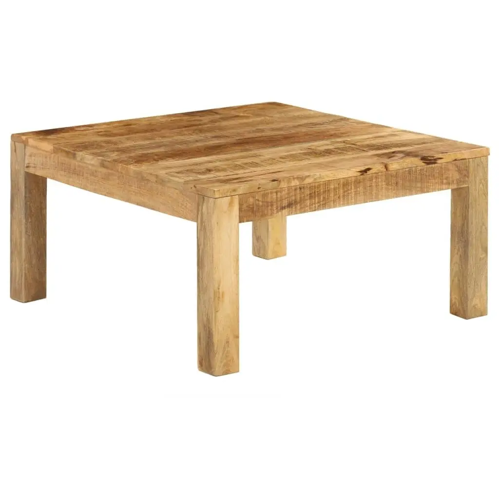 Coffee Table 80x80x40 cm Solid Mango Wood 246701